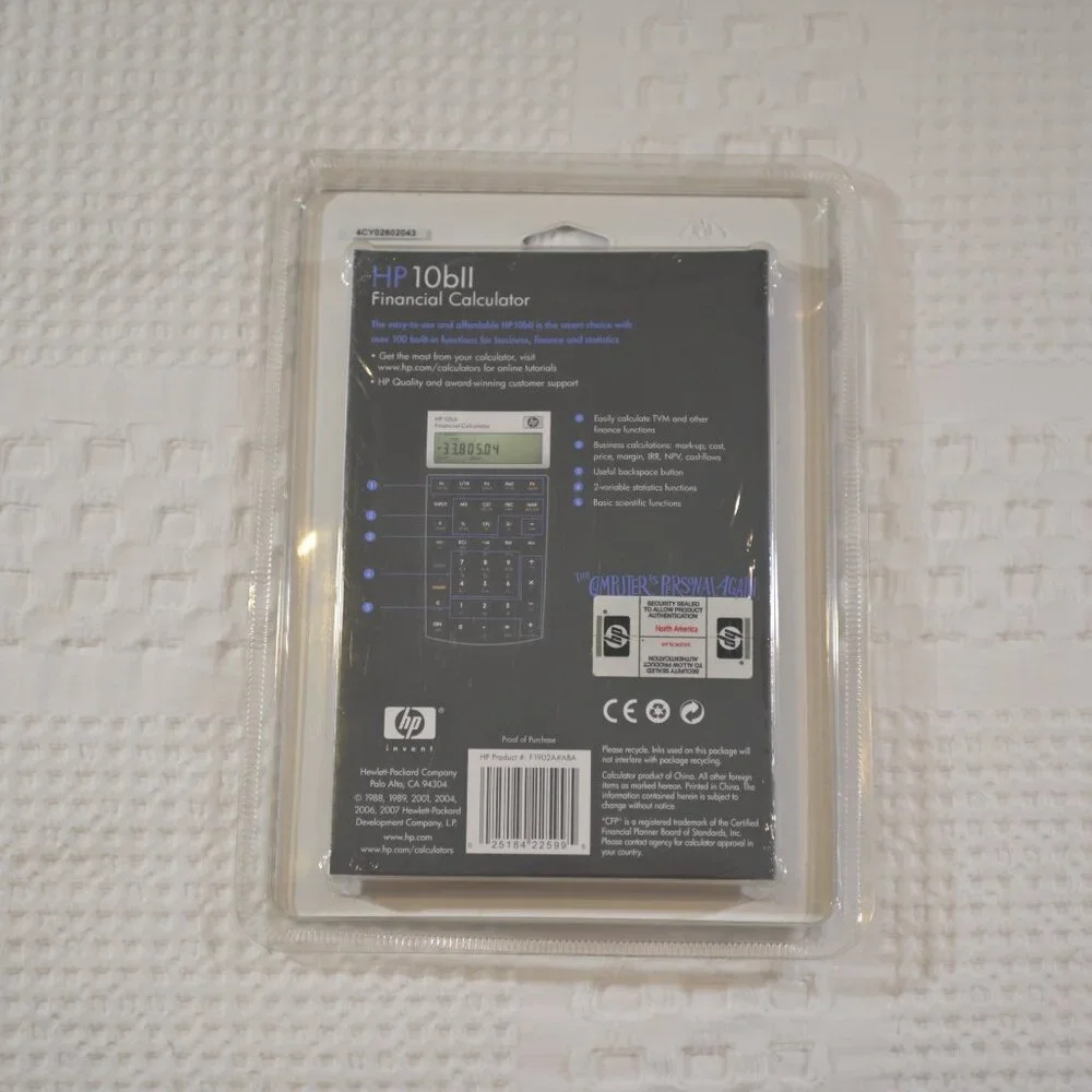 HP 10bII Financial Calculator | New In Package